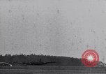 Image of damaged B-17 aircraft United Kingdom, 1945, second 60 stock footage video 65675037580
