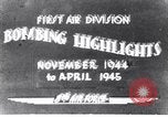 Image of US B-17 aircraft bombing Merseburg and Offenburg Germany, 1944, second 25 stock footage video 65675037588