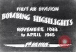 Image of US B-17 aircraft bombing Merseburg and Offenburg Germany, 1944, second 31 stock footage video 65675037588