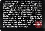 Image of US B-17 aircraft bombing Merseburg and Offenburg Germany, 1944, second 36 stock footage video 65675037588