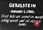 Image Bombardement de Gerolstein Allemagne par bombardiers US Gerolstein Allemagne, 1945, de la seconde 1 séquences d'archives historiques vidéo 65675037591