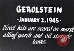 Image Bombardement de Gerolstein Allemagne par bombardiers US Gerolstein Allemagne, 1945, de la seconde 3 séquences d'archives historiques vidéo 65675037591