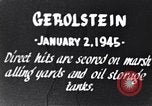 Image Bombardement de Gerolstein Allemagne par bombardiers US Gerolstein Allemagne, 1945, de la seconde 4 séquences d'archives historiques vidéo 65675037591