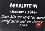 Image Bombardement de Gerolstein Allemagne par bombardiers US Gerolstein Allemagne, 1945, de la seconde 5 séquences d'archives historiques vidéo 65675037591