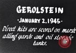 Image Bombardement de Gerolstein Allemagne par bombardiers US Gerolstein Allemagne, 1945, de la seconde 6 séquences d'archives historiques vidéo 65675037591