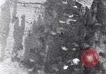 Standbild Amerikanische B-17 Bomber fliegen durch Flak Wolken Kassel Deutschland, 1945, aus Sekunde 45 historischem Filmmaterial Videoclip 65675037593