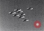 Standbild 8th US Air Force Bombardierung Dresden in Zweiten Weltkrieg Dresden Deutschland, 1945, aus Sekunde 9 historischem Filmmaterial Videoclip 65675037596