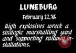 Standbild Zweiten Weltkrieg Bombardierung von Luneburg Luneburg Deutschland, 1945, aus Sekunde 3 historischem Filmmaterial Videoclip 65675037597