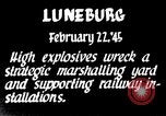 Standbild Zweiten Weltkrieg Bombardierung von Luneburg Luneburg Deutschland, 1945, aus Sekunde 4 historischem Filmmaterial Videoclip 65675037597