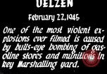 Standbild riesige Explosionen während Uelzen Bombardierung Uelzen Deutschland, 1945, aus Sekunde 9 historischem Filmmaterial Videoclip 65675037598