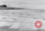 Standbild US B-17 Flugzeuge bombardieren German Submarine Yard Bremen Deutschland, 1945, aus Sekunde 9 historischem Filmmaterial Videoclip 65675037601