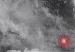 Standbild US B-17 Flugzeuge bombardieren German Submarine Yard Bremen Deutschland, 1945, aus Sekunde 33 historischem Filmmaterial Videoclip 65675037601