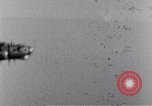 Standbild US B-17 Flugzeuge bombardieren German Submarine Yard Bremen Deutschland, 1945, aus Sekunde 37 historischem Filmmaterial Videoclip 65675037601
