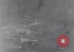 Standbild US B-17 Flugzeuge bombardieren German Submarine Yard Bremen Deutschland, 1945, aus Sekunde 46 historischem Filmmaterial Videoclip 65675037601