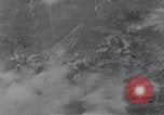 Standbild US B-17 Flugzeuge bombardieren German Submarine Yard Bremen Deutschland, 1945, aus Sekunde 50 historischem Filmmaterial Videoclip 65675037601