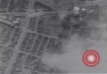 Standbild US B-17 Flugzeuge bombardieren German Submarine Yard Bremen Deutschland, 1945, aus Sekunde 54 historischem Filmmaterial Videoclip 65675037601