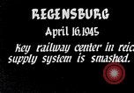 Immagine di Regensburg railyards bombardato nella seconda guerra mondiale Regensburg Germania, 1945, secondo 6 filmato di repertorio 65675037604