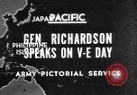Image général Richardson Hawaii USA, 1945, de la seconde 1 séquences d'archives historiques vidéo 65675037607
