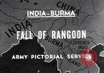 Image British Indian 50e division de parachutistes Rangoon Birmanie, 1945, de la seconde 1 séquences d'archives historiques vidéo 65675037608