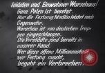 Image of Stubborn Polish resistance precipitates German bombing campaign Warsaw Poland, 1939, second 15 stock footage video 65675037618