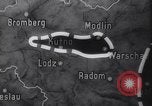 Image of Polish forces counterattack against Germans Warsaw Poland, 1939, second 44 stock footage video 65675037620