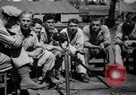 Image of American soldiers escaped from Japanese prison camp Morotai Island, 1945, second 1 stock footage video 65675037626