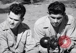 Image of Former American prisoners of Japanese interviewed Morotai Island, 1945, second 1 stock footage video 65675037627