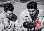 Image of Former American prisoners of Japanese interviewed Morotai Island, 1945, second 51 stock footage video 65675037627
