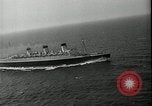 Standbild SS Queen Mary macht Datensatz Atlantiküberquerung New York United States USA, 1936, aus Sekunde 25 historischem Filmmaterial Videoclip 65675037652