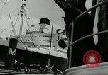 Standbild SS Queen Mary macht Datensatz Atlantiküberquerung New York United States USA, 1936, aus Sekunde 38 historischem Filmmaterial Videoclip 65675037652