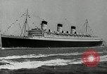 Standbild SS Queen Mary macht Datensatz Atlantiküberquerung New York United States USA, 1936, aus Sekunde 41 historischem Filmmaterial Videoclip 65675037652