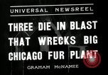 Standbild Pelz Anlage Chicago Illinois USA, 1936, aus Sekunde 5 historischem Filmmaterial Videoclip 65675037653
