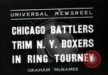 Immagine di Chicago battlers Chicago Illinois USA, 1936, secondo 7 filmato di repertorio 65675037656