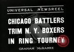 Immagine di Chicago battlers Chicago Illinois USA, 1936, secondo 8 filmato di repertorio 65675037656