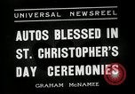 Image Saint Christopher's Day New York United States USA, 1936, de la seconde 13 séquences d'archives historiques vidéo 65675037660