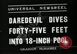 Image Andy Linton diving stunt New Jersey United States USA, 1936, de la seconde 7 séquences d'archives historiques vidéo 65675037661