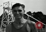 Image Andy Linton diving stunt New Jersey United States USA, 1936, de la seconde 37 séquences d'archives historiques vidéo 65675037661