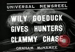 Image of goeduck clam digging Tacoma Washington USA, 1935, second 4 stock footage video 65675037671