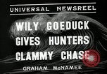 Image of goeduck clam digging Tacoma Washington USA, 1935, second 6 stock footage video 65675037671