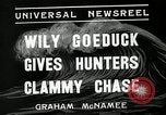 Image of goeduck clam digging Tacoma Washington USA, 1935, second 10 stock footage video 65675037671