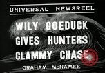 Image of goeduck clam digging Tacoma Washington USA, 1935, second 11 stock footage video 65675037671