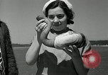Image of goeduck clam digging Tacoma Washington USA, 1935, second 39 stock footage video 65675037671