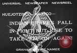 Standbild gedenken Apache Krieg Huejotzingo Puebla Mexico, 1933, aus Sekunde 8 historischem Filmmaterial Videoclip 65675037675
