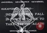 Standbild gedenken Apache Krieg Huejotzingo Puebla Mexico, 1933, aus Sekunde 12 historischem Filmmaterial Videoclip 65675037675