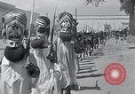 Standbild gedenken Apache Krieg Huejotzingo Puebla Mexico, 1933, aus Sekunde 27 historischem Filmmaterial Videoclip 65675037675