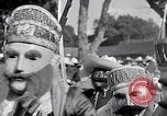 Standbild gedenken Apache Krieg Huejotzingo Puebla Mexico, 1933, aus Sekunde 39 historischem Filmmaterial Videoclip 65675037675