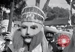 Standbild gedenken Apache Krieg Huejotzingo Puebla Mexico, 1933, aus Sekunde 41 historischem Filmmaterial Videoclip 65675037675