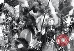 Standbild gedenken Apache Krieg Huejotzingo Puebla Mexico, 1933, aus Sekunde 50 historischem Filmmaterial Videoclip 65675037675