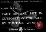 Image of Walter Everett Miami Florida USA, 1933, second 1 stock footage video 65675037676