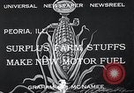 Standbild Ethanol aus Mais 1930 s Peoria Illinois USA, 1933, aus Sekunde 6 historischem Filmmaterial Videoclip 65675037679